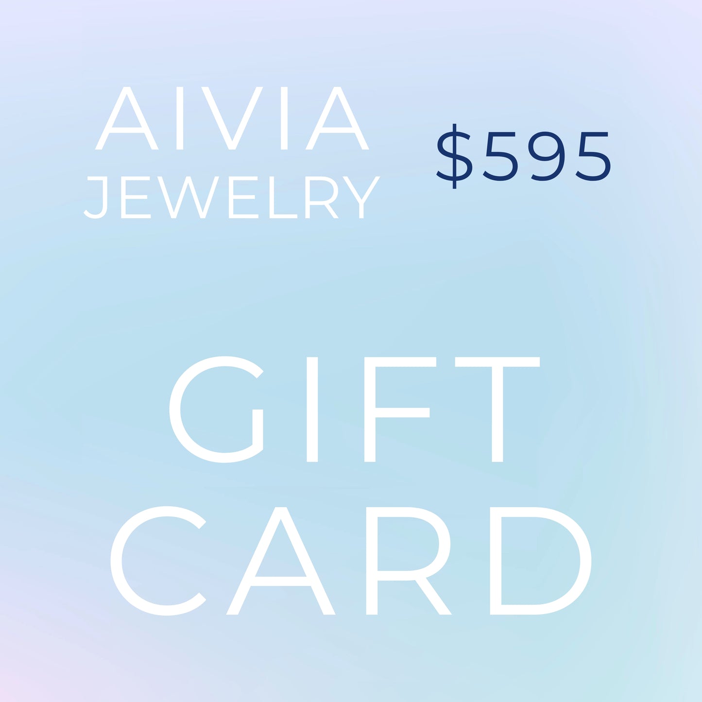 AIVIA Jewelry Gift Card