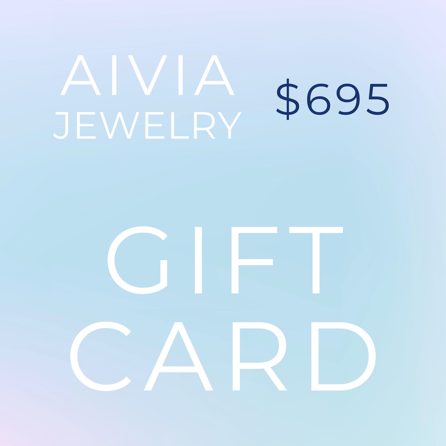 AIVIA Jewelry Gift Card