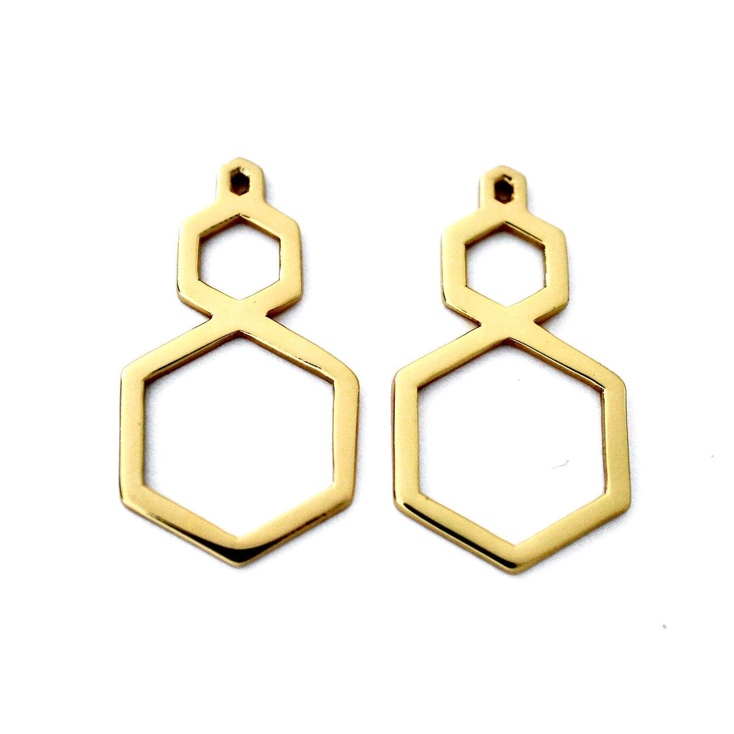 Hexagon Ear Jackets