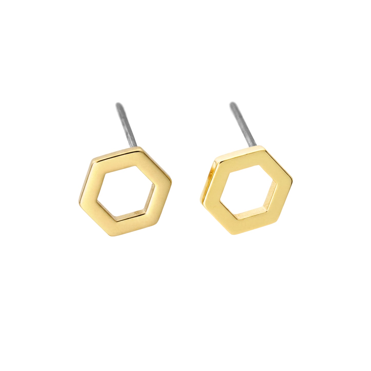 Hexagon Studs